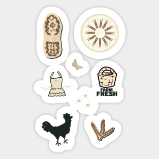 Handmade Farm Aesthetic Sticker